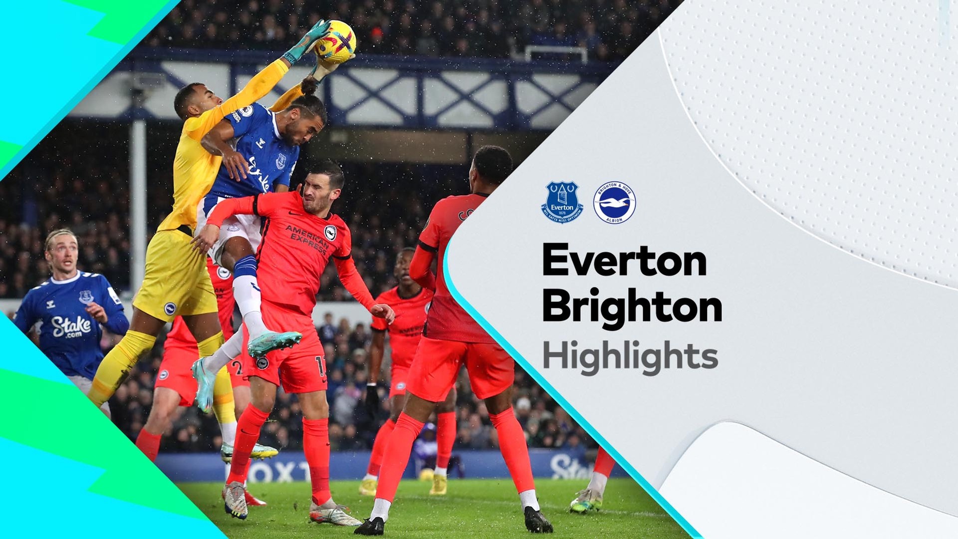 Highlights: Everton v Brighton-Premier League 03-01-2023